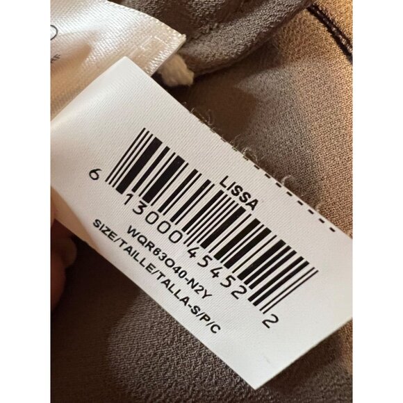 BCBGMaxAzria LISSA Midi Dress S Small Brown Washable Fairy Whimsigoth $228 NEW - Picture 8 of 11